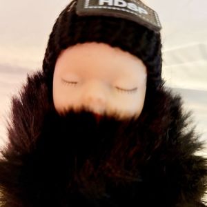 BN  BABY POM POM SOFT KEY CHAIN